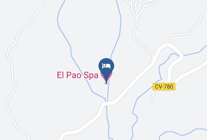 El Pao Spa Map
