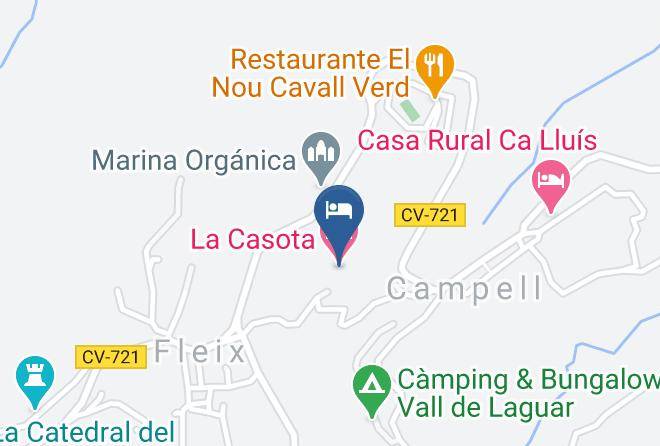 Alicante - La Casota Maps