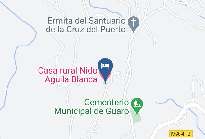 Malaga - Casa Rural Nido Aguila Blanca Maps