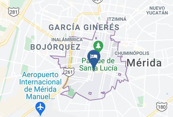 Merida - Kuka Y Naranjo Maps