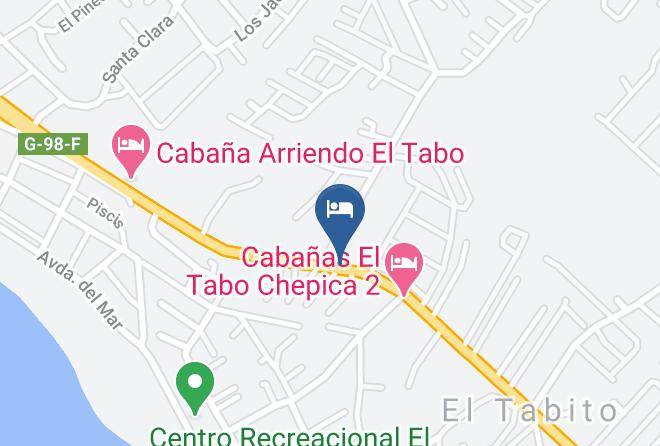 Casa San Marcos 2275 El Tabo Mapa - Valparaiso - San Antonio Province