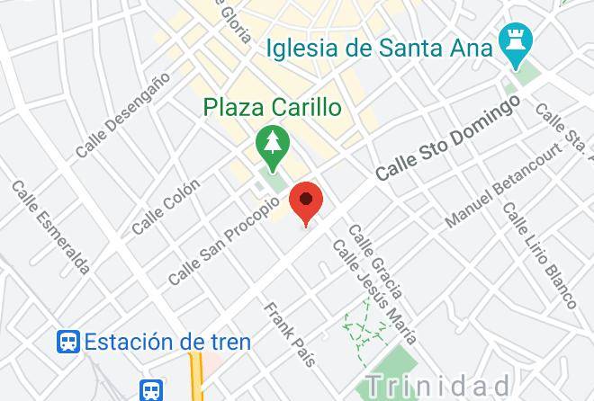 Trinidad - Casa Santo Domingo Maps