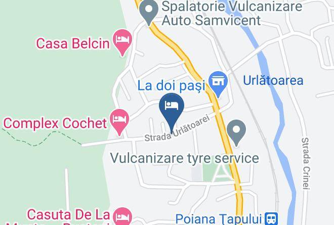 Busteni - Casa Sara Maps