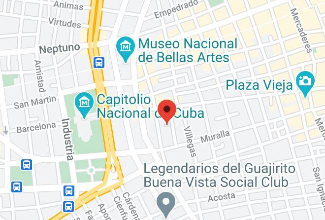 La Habana Vieja - Casa Saul Saul Y Emelina Maps