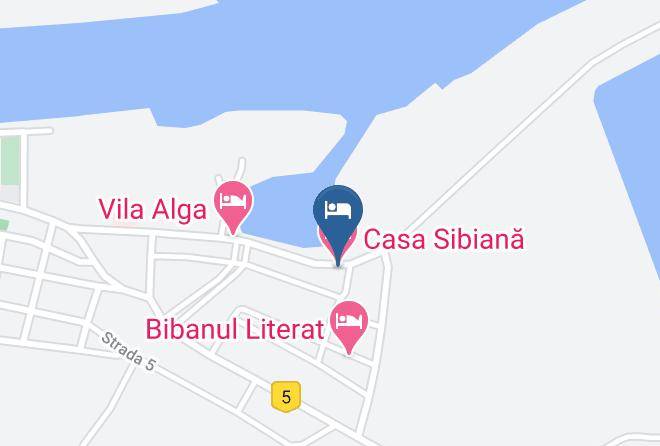 Sulina - Casa Sibiana Maps