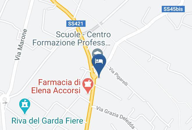 Trento - Athos Hotel Maps