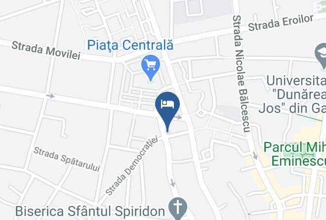 Galati - Casa Stefan Cazare Maps