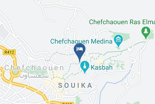 Chefchaouen - Casa Tajeddine Maps