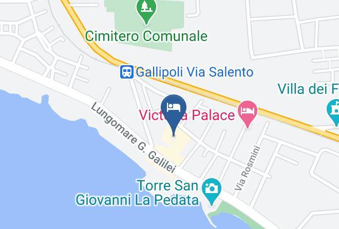 Casa Vacanza Mareggiata Nel Residence Rosa Virginia Mapa - Apulia - Lecce