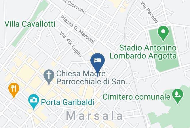 Trapani - B&b Anita & Garibaldi Maps