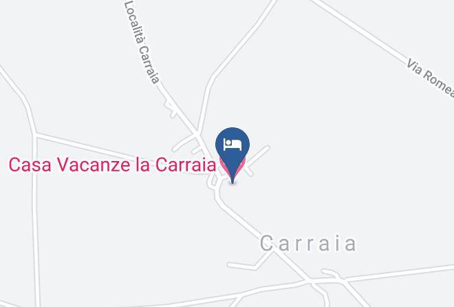 Perugia - Casa Vacanze La Carraia Maps