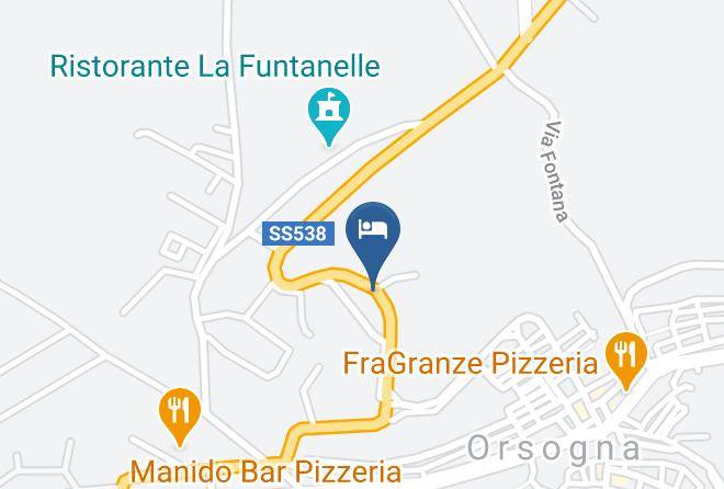 Chieti - B&b Mafi Orsogna Maps