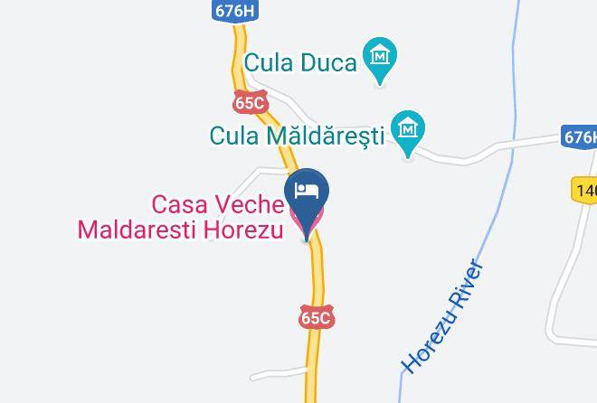Maldareti - Casa Veche Maldaresti Horezu Maps
