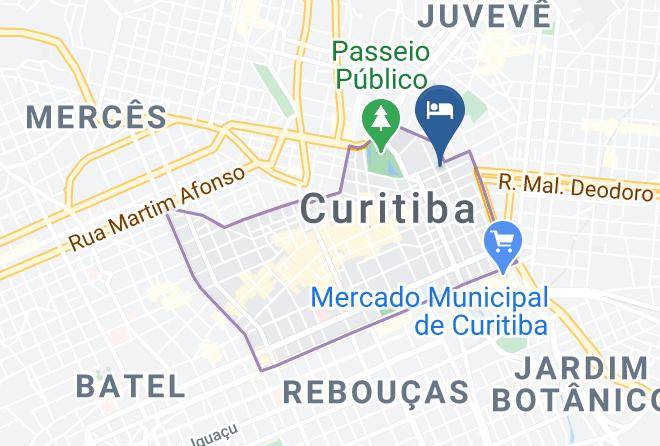Curitiba - Hotel Elo Curitiba Maps