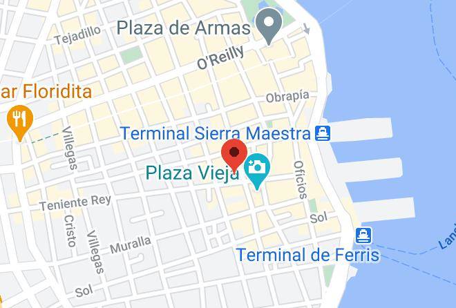 La Habana Vieja - Casa Vieja 1840 Maps
