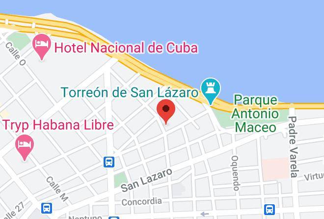 Centro Habana - Casa Vivian Maps