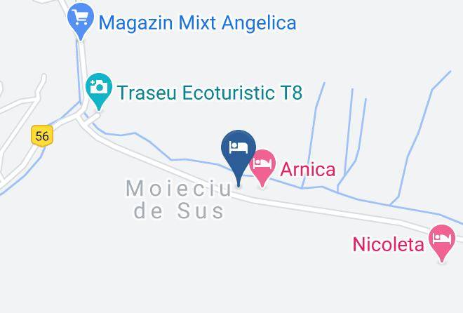 Moieciu - Casa Wiarusti Maps