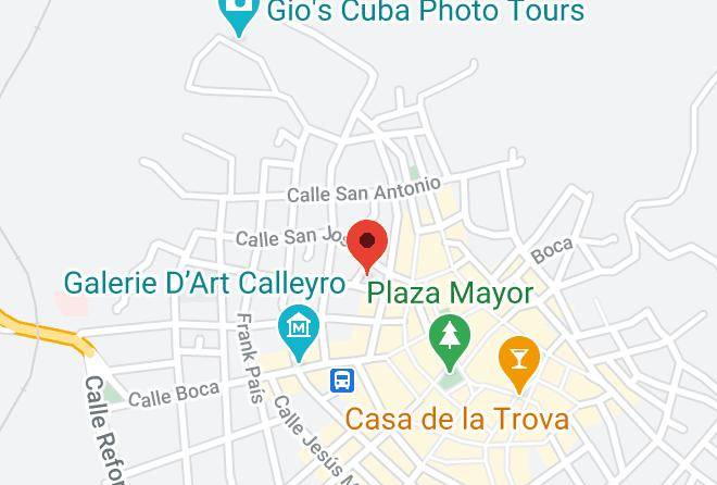 Trinidad - Casa Zenia Ana Maps