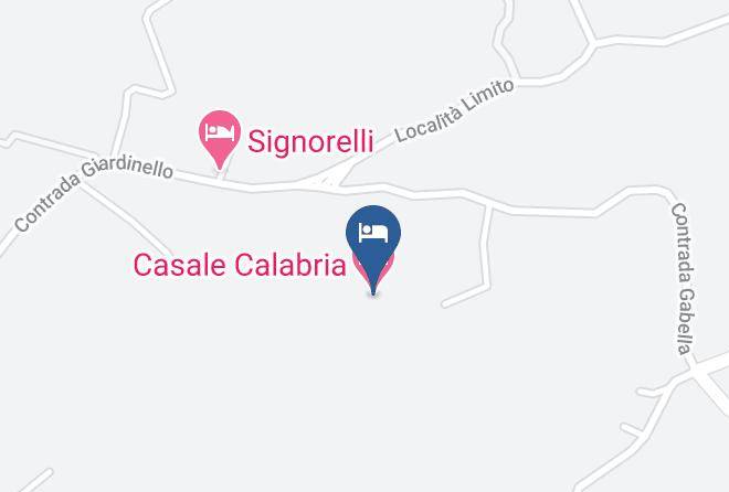 Catanzaro - Casale Calabria Maps