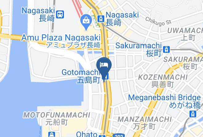 Nagasaki City - Casanoda Maps