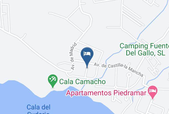Casas Fuente Del Sol Karte - Andalusia - Cadiz