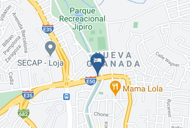 Loja - Casben Hotel Maps