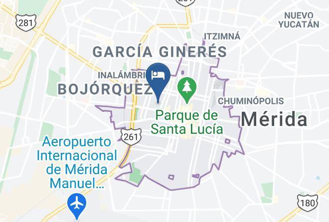 Merida - Cascadas De Merida Maps