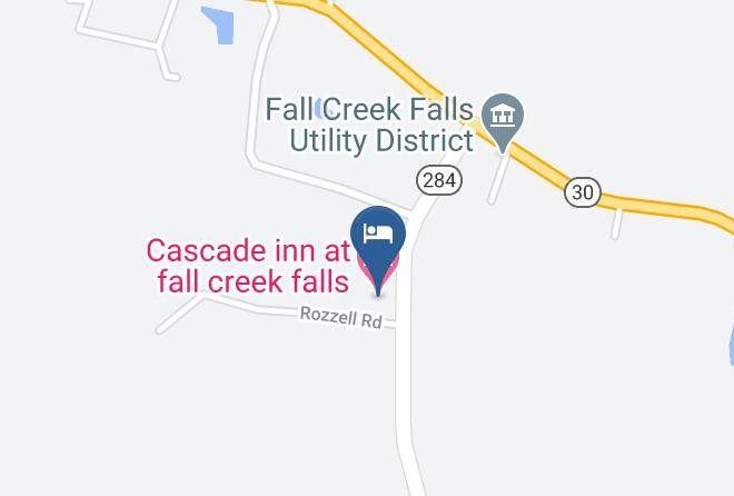 Van Buren - Cascade Inn At Fall Creek Falls Maps