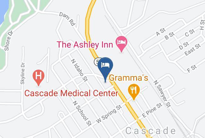 Valley - Cascade Lake Inn Maps