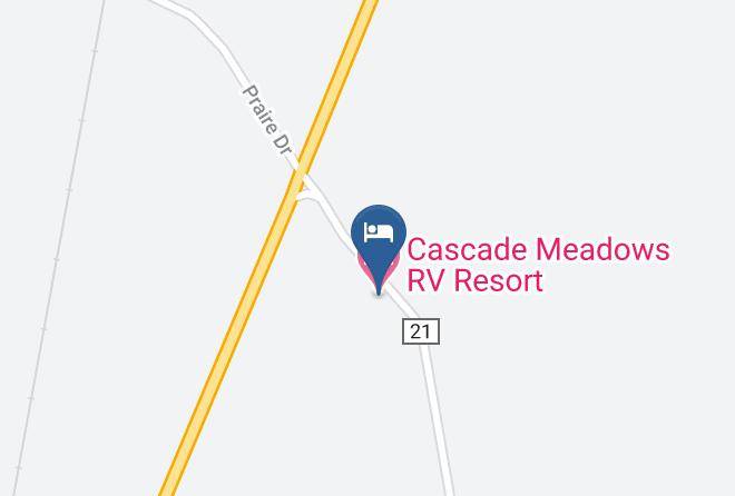 Deschutes - Cascade Meadows Rv Resort Maps