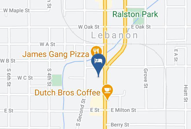 Linn - Cascades City Center Motel Maps