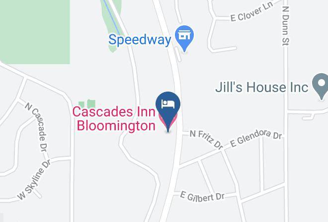 Monroe - Cascades Inn Bloomington Maps