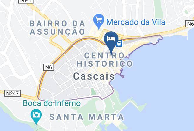 Cascais - Cascais City & Beach Hotel Maps