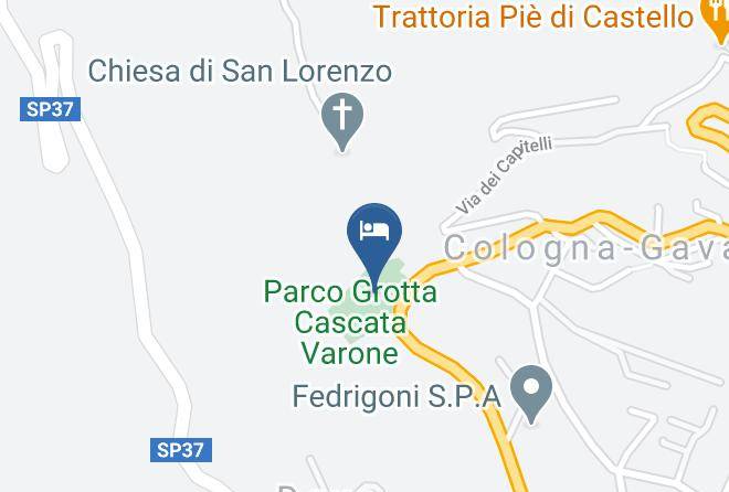 Trento - Cascata Del Varone Maps