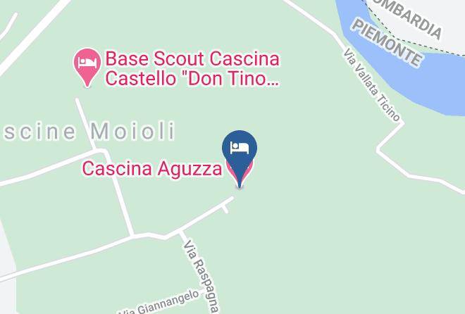 Novara - Cascina Aguzza Maps