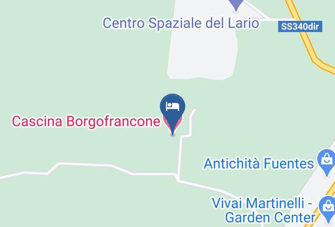 Como - Cascina Borgofrancone Maps