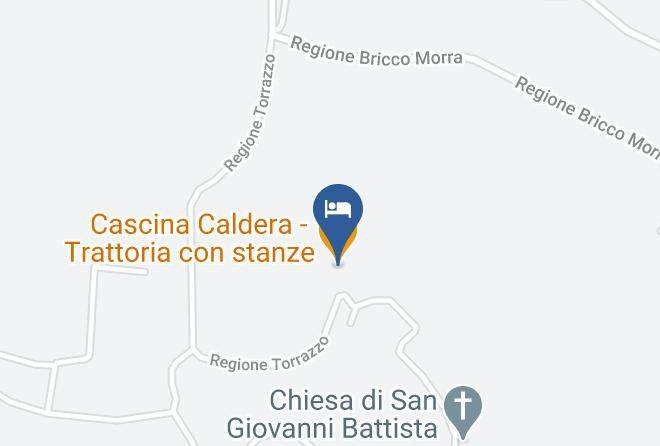 Asti - Cascina Caldera Trattoria Con Stanze Maps