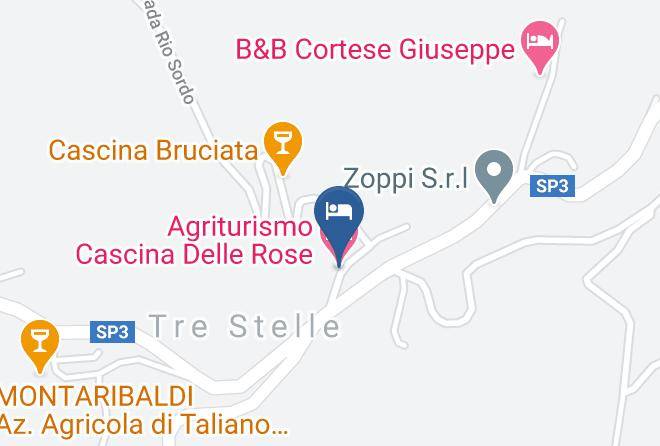 Cuneo - Agriturismo Cascina Delle Rose Maps