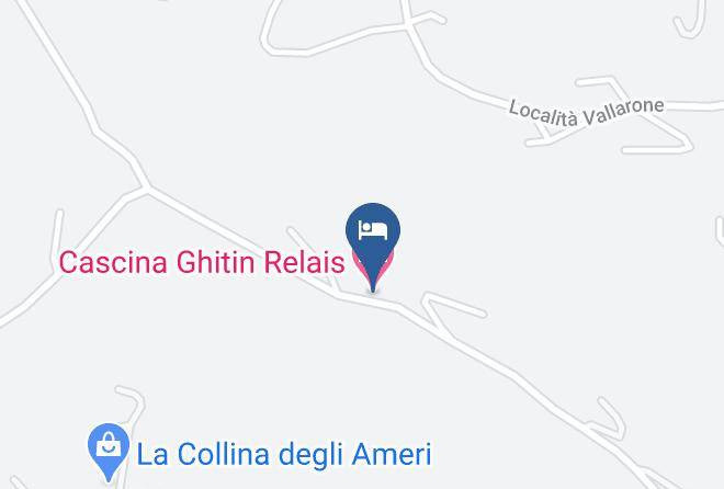 Asti - Cascina Ghitin Relais Maps