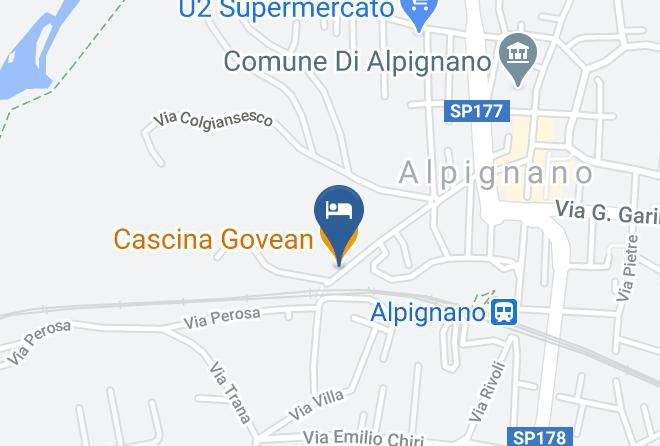 Cascina Govean Map