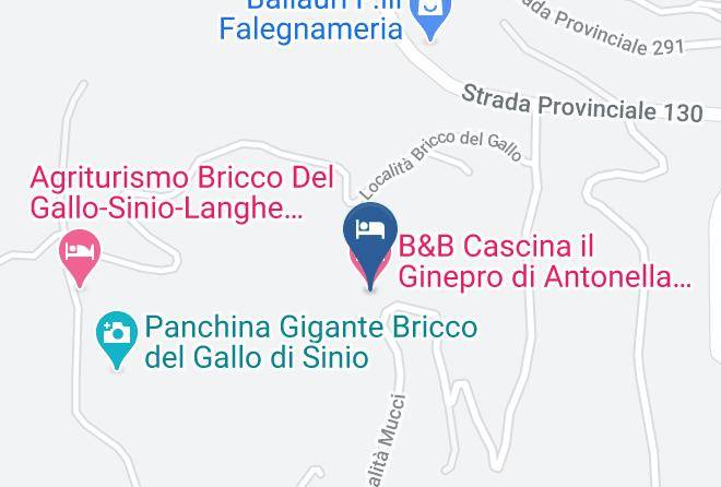 Cuneo - B&b Cascina Il Ginepro Di Antonella Loredana Alvisa Maps
