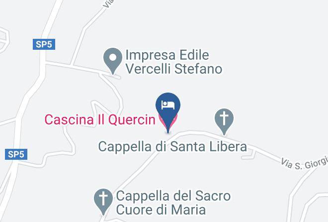 Asti - Cascina Il Quercin Maps