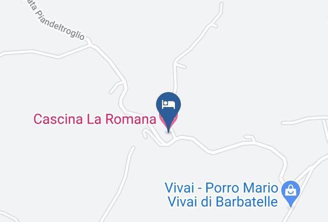 Cuneo - Cascina La Romana Maps