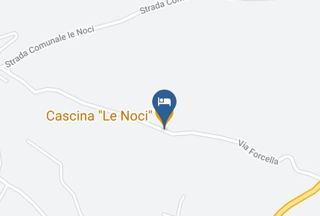 Cascina Le Noci Map