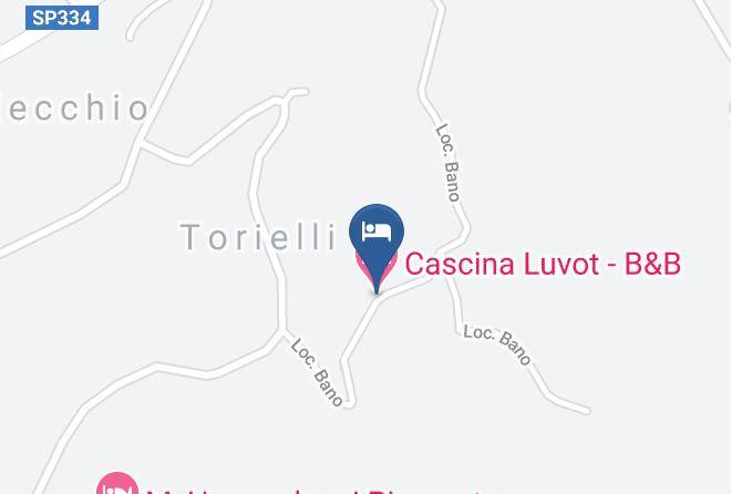 Alessandria - Cascina Luvot B&b Maps