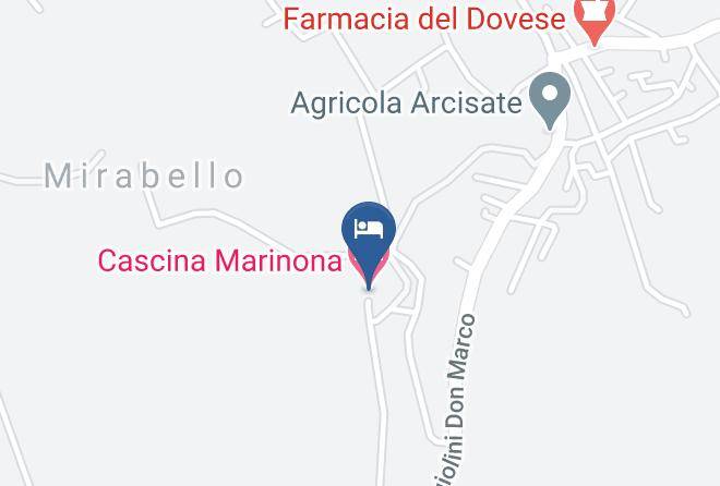 Cascina Marinona Map