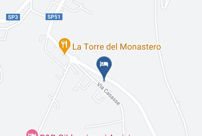 Cuneo - Cascina Monastero Affittacamere Maps