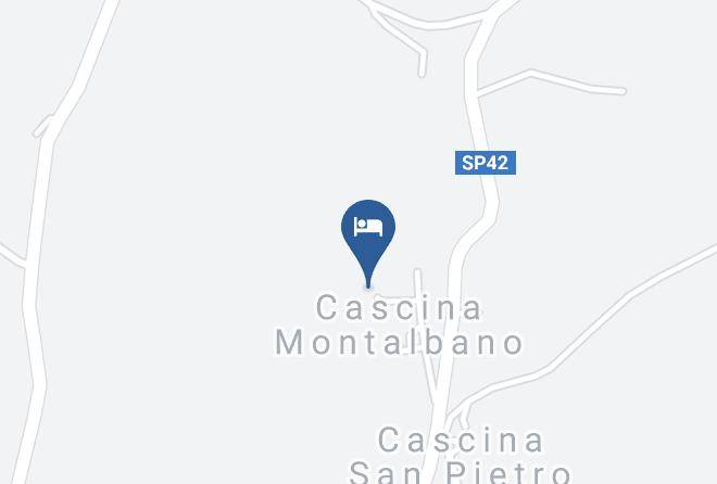 Alessandria - Cascina Montalbano Maps