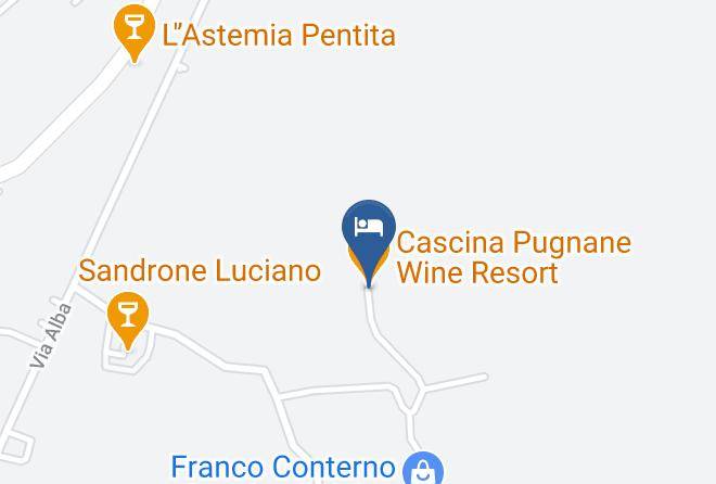 Cuneo - Cascina Pugnane Wine Resort Maps