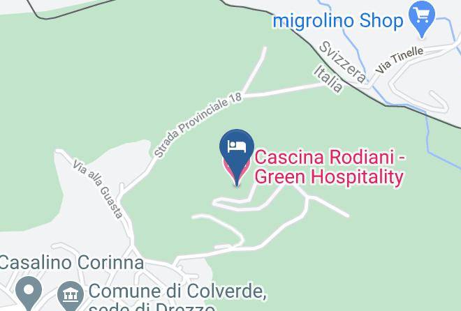 Colverde - Cascina Rodiani Green Hospitality Maps